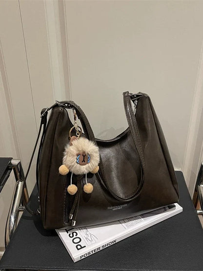 Mochila 2025 bolsa feminina Nova coleção ombro moda Trabalho Roupa sacola tiracolo Casual bolsa de grande capacidade