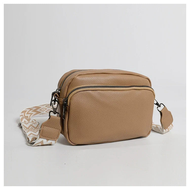 Bolsa Feminina de Moda Nova 2025, Bolsa de Ombro Simples e Elegante de Alta Qualidade, Bolsa Pequena Retangular Versátil e Retro