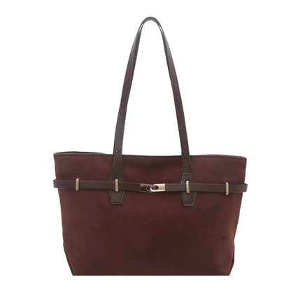Bolsa Tote Retrô Moderna de Grande Capacidade - Bolsa de Ombro Feminina Estampada com Leopardo, Chique, Única, Casual, Versátil e de Nicho