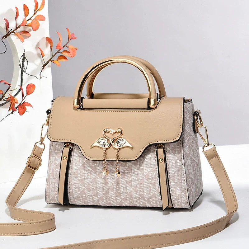 Bolsa feminina 2024 nova moda tendência em relevo cor pura versátil casual transversal de ombro único