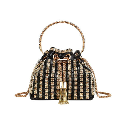 Moda na moda bolsa feminina na moda mais fácil para combinar bolsa de corrente diamante bolsa de noite cross-border crossbody bolsa de ombro bolsa feminina