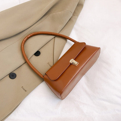 Bolsa francesa de nicho, bolsa elegante para usar debaixo do braço, bolsa feminina atacado 2024 nova bolsa transversal moderna e versátil estilo ins