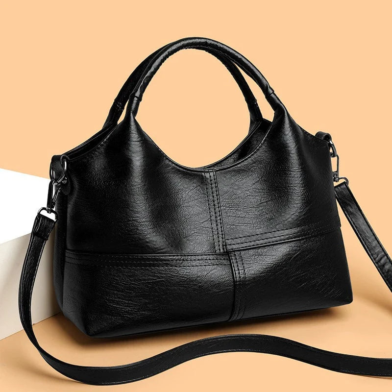 Comércio exterior retro transfronteiriço Nova coleção de bolsas femininas Luxo Acessível Elegância Bolsa feminina para trabalho e uso diário, grande capacidade, estilo Satchel retrô