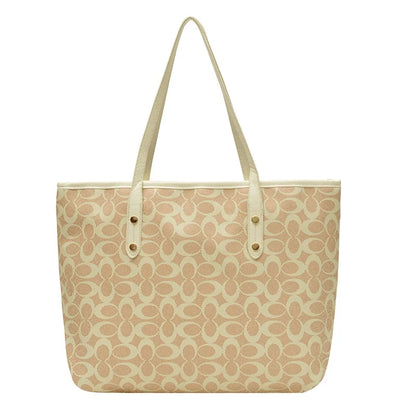 Sacola de grande capacidade para mulheres Roupas de trabalhoClasse de senso de classe Roupas de trabalhoBolsa estilo nichoSenso de design bolsa de ombro cesta de vegetais