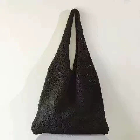 Bolsa Tote de Grande Capacidade, Bolsa de Palha, Bolsa de Ombro de Verão, Bolsa de Palha Feminina Feita à Mão, Nova Bolsa de Praia para Férias