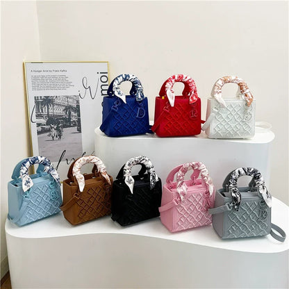 Bolsa Princesa Diana com Bordado Pesado, Nova Moda, Bolsa de Seda, Bolsa de Ombro de Alta Qualidade para Mulheres