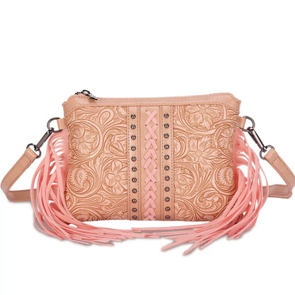Bolsa Boêmia de Estilo Novo com Franjas, Bolsa Transversal, Bolsa de Ombro, Bolsa de Alta Quality, Bolsa Feminina em Couro PU Impresso