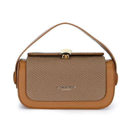 Bolsa de atacado 2025 nova moda bolsa quadrada pequena de alta qualidade bolsa transversal de ombro feminina primavera e verão bolsa transversal texturizada