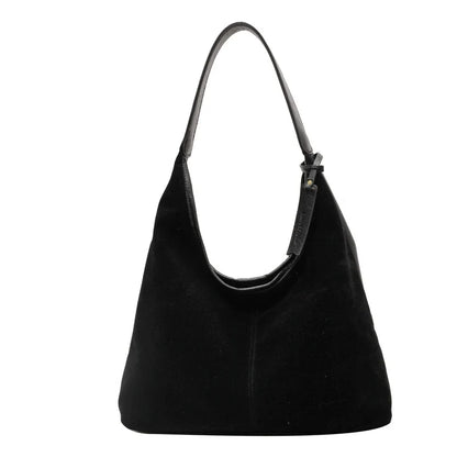 Bolsa de ombro versátil e de grande capacidade para mulheres, estilo retrô casual, para o dia a dia, 2024.