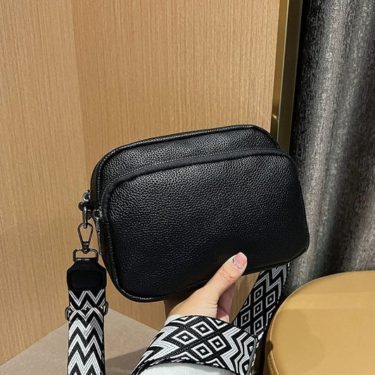 Bolsa Feminina de Moda Nova 2025, Bolsa de Ombro Simples e Elegante de Alta Qualidade, Bolsa Pequena Retangular Versátil e Retro