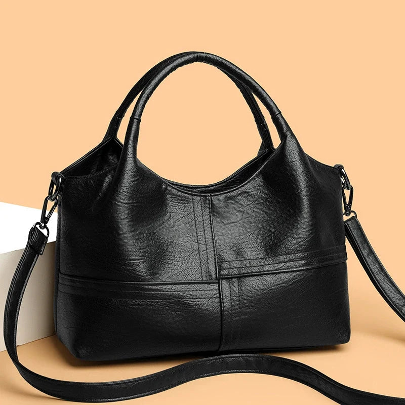Comércio exterior retro transfronteiriço Nova coleção de bolsas femininas Luxo Acessível Elegância Bolsa feminina para trabalho e uso diário, grande capacidade, estilo Satchel retrô