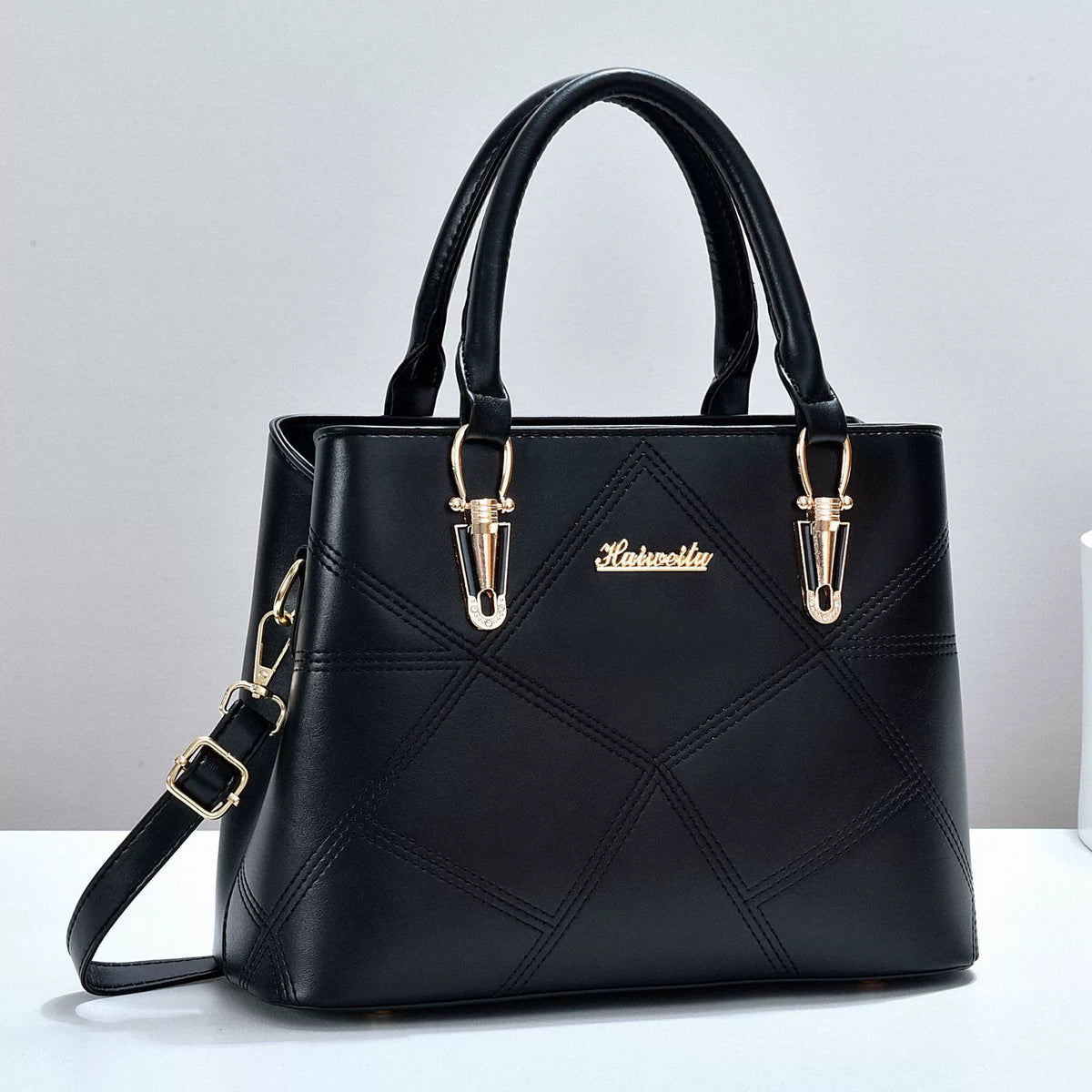 Bolsa de Grande Capacidade - Bolsa Clássica Feminina, Bolsa de Ombro, Bolsa Transversal, Bolsas Elegantes e de Alta Qualidade
