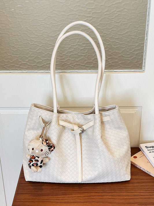 Bolsa Tote de Grande Capacidade para Mulheres, Bolsa de Ombro de Alta Qualidade e Tendência 2026, Bolsa Maillard para o Dia a Dia.
