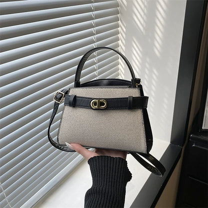 Bolsa da Moda Estilo Coreano - Nova Coleção Primavera 2026 Feminina - Design Exclusivo, Bolsa de Ombro e Transversal Chic