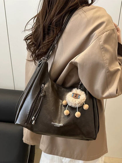 Mochila 2025 bolsa feminina Nova coleção ombro moda Trabalho Roupa sacola tiracolo Casual bolsa de grande capacidade