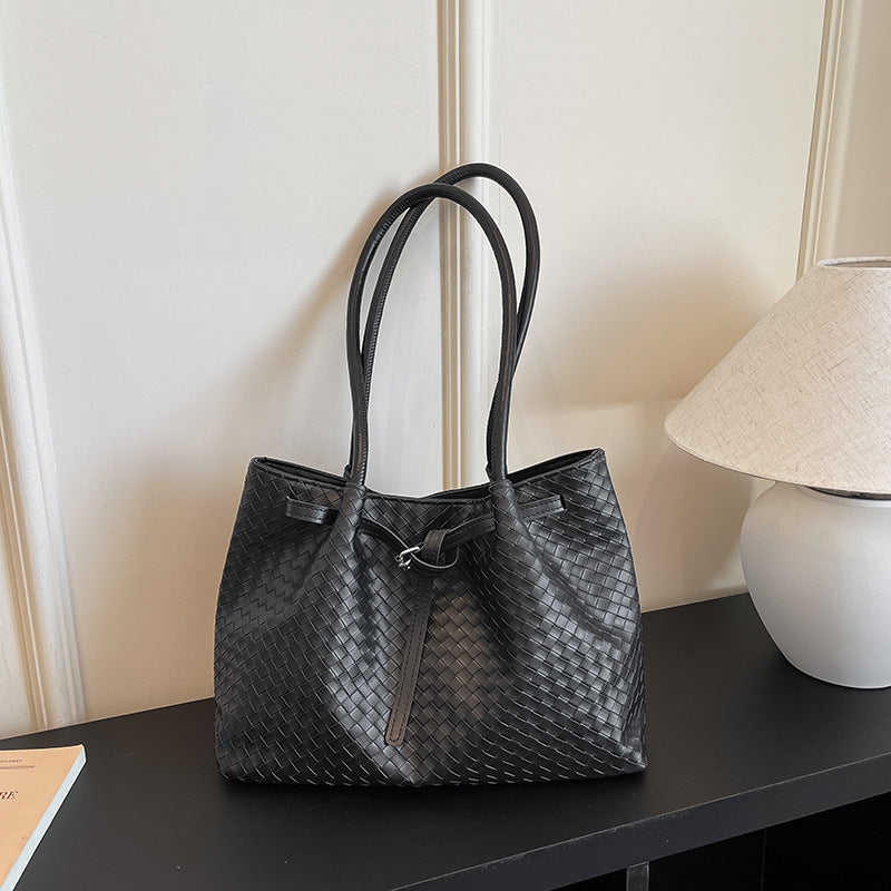 Bolsa Tote de Grande Capacidade para Mulheres, Bolsa de Ombro de Alta Qualidade e Tendência 2026, Bolsa Maillard para o Dia a Dia.