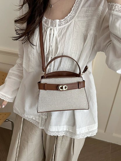 Bolsa da Moda Estilo Coreano - Nova Coleção Primavera 2026 Feminina - Design Exclusivo, Bolsa de Ombro e Transversal Chic