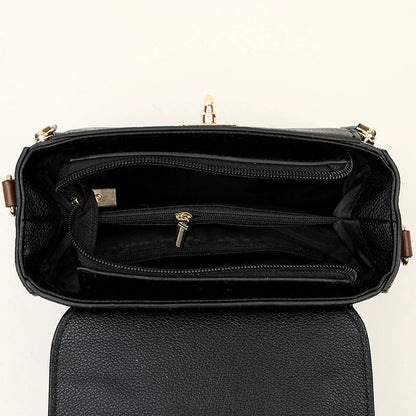 Bolsa transversal feminina de fornecimento direto transfronteiriço, nova moda 2026, bolsa retrô de ombro, bolsa quadrada pequena simples e versátil